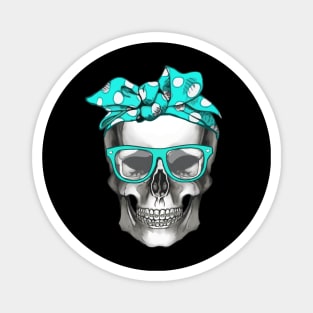 Skull Bandana 3 Magnet